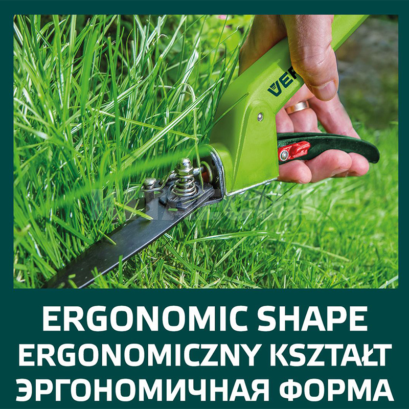 Садові ножиці для трави поворотні 330 мм VERTO (TP15G301) - 3