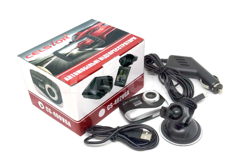 Автомобильный видеорегистратор VGA (640x480) CS-400 Celsior (DVR CS-400 VGA) - 4