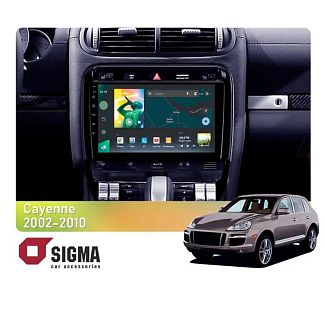 Штатная магнитола X9232 2+32 Gb 9" Porsche Cayenne 1 9PA 2002-2010 SIGMA4car