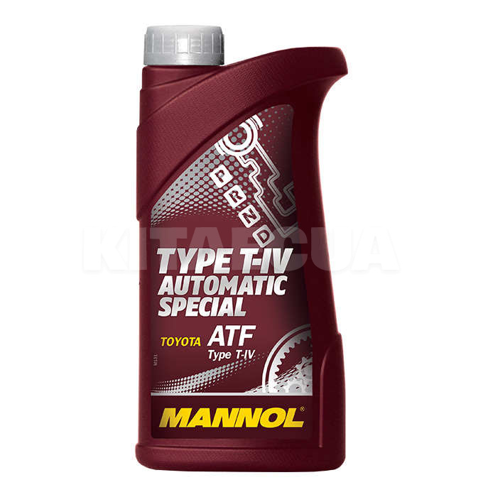 Масло трансмісійне синтетичне 1л (в ГУР) ATF TYPE T-IV Mannol (MN8208-1) - 2