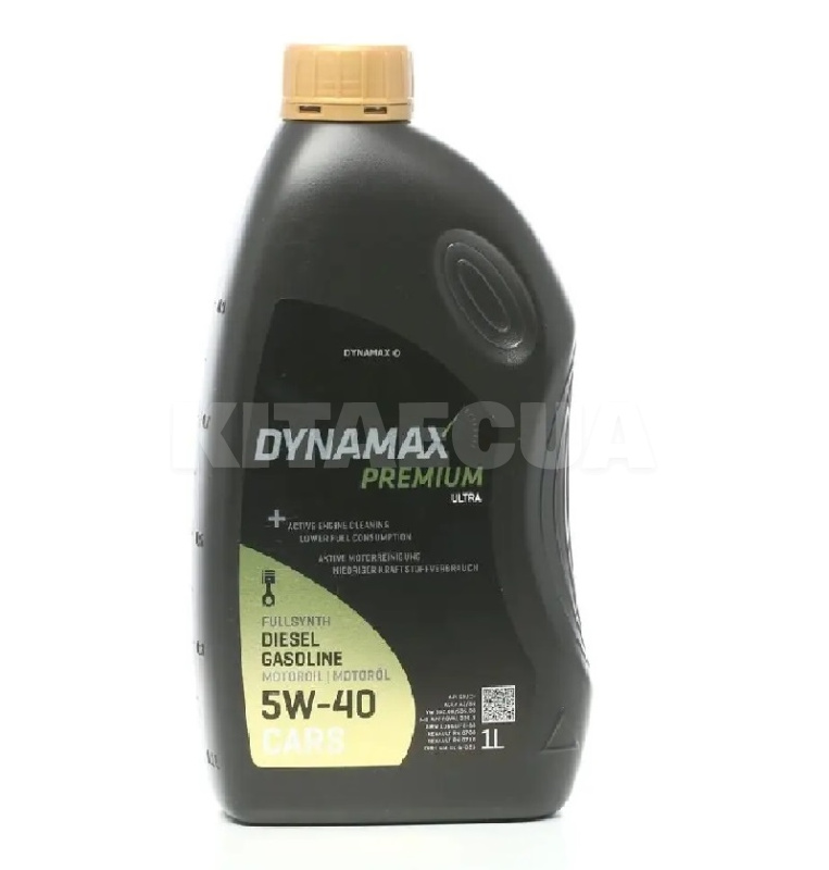 Масло моторне синтетичне 1л 5W-40 ULTRA DYNAMAX (501602)