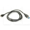 Кабель Type-C - USB BM 1.5м черный PowerPlant (KD00AS1275)