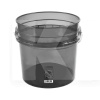 Ведро с крышкой для мойки авто Detailing Bucket Grey 13л серое MaxShine (MSB001-G)