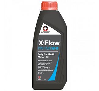 Масло моторне синтетичне 1л 5W-30 X-FLOW TYPE F PLUS COMMA