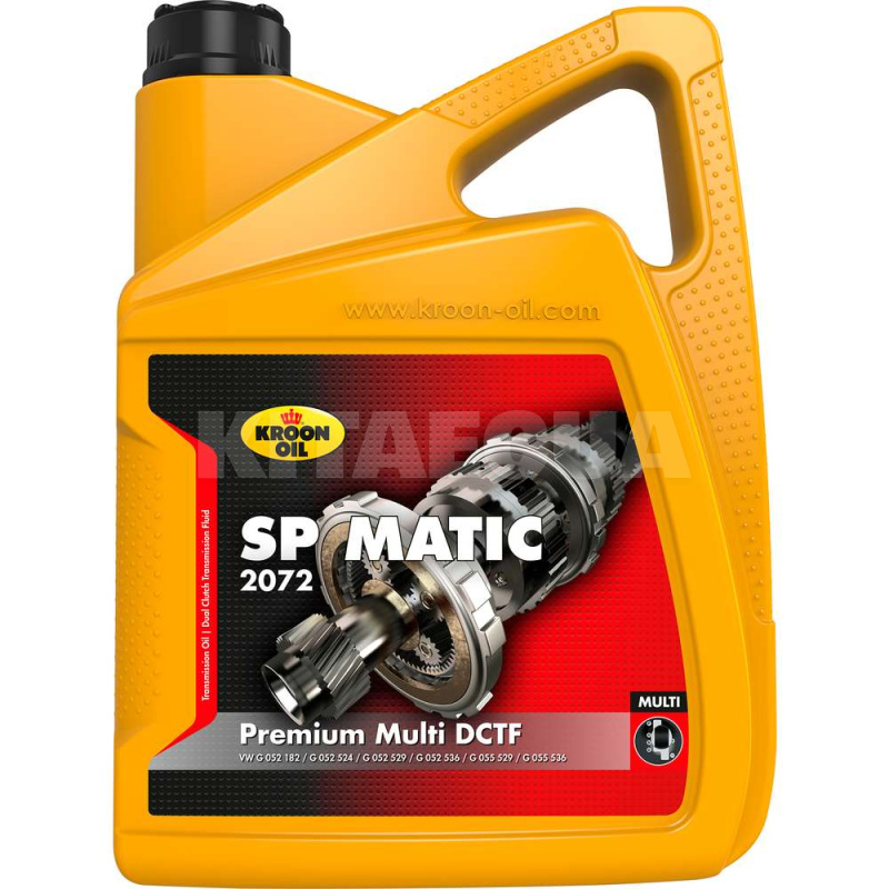 Масло трансмиссионное синтетическое 5л 2072 SP MATIC KROON OIL (KL 35179)