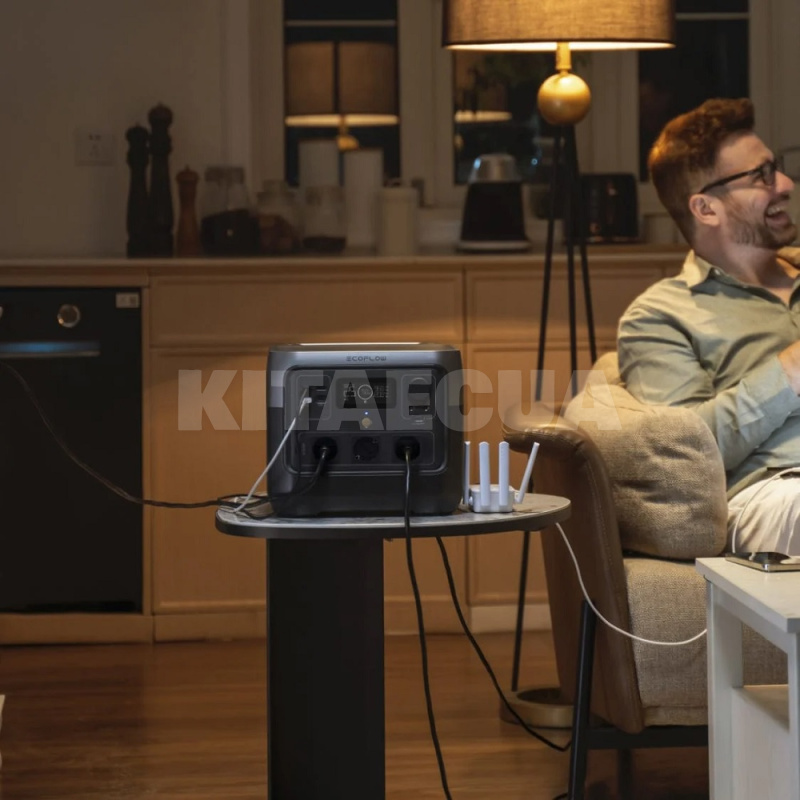 Портативна зарядна станція 768 Втч River 2 Pro EU ECOFLOW (ZMR620-B-EU) - 5