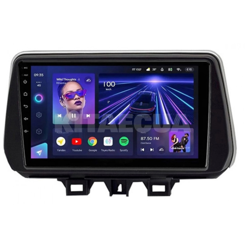 Штатная магнитола CC3 4+64 Gb 10" Hyundai Tucson 2018-2020 2k (L1) Teyes (30109)