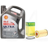 Олія синтетична 5л 5W-30 Helix Ultra + Фільтр Mann-Filter на Opel Zafira B 1.8 SHELL (550040640-HU612-2x)