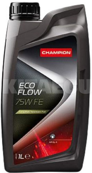 Масло трансмиссионное синтетическое 1л 75W ECO FLOW FE Champion (8205002)