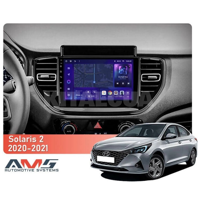 Штатна магнітола MOSS M3 4+32 ГБ 9" Hyundai Solaris 2 2020-2021 AMS (50004) - 2