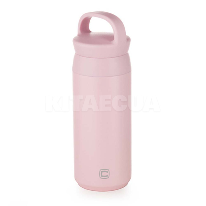 Термопляшка 350мл рожева Powder СИЛА (960669)