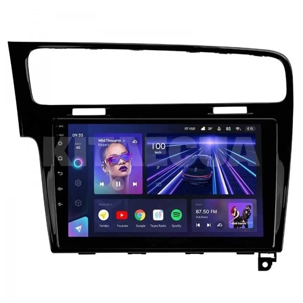 Штатная магнитола CC3L 4+64 Gb 10" Volkswagen Golf 7 2012-2020 (F2) Teyes (52380)