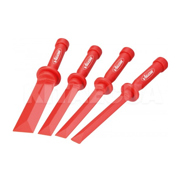 Набор съемников панелей облицовки 4 предмета VIGOR (V2512)