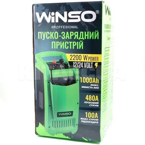 Зарядное устройство для аккумулятора 12/24В 100А/480А Winso (139800) - 4