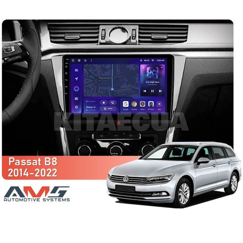 Штатная магнитола MOSS M3 4+32 ГБ 10" Volkswagen Passat B8 2016-2018 AMS (50936) - 2