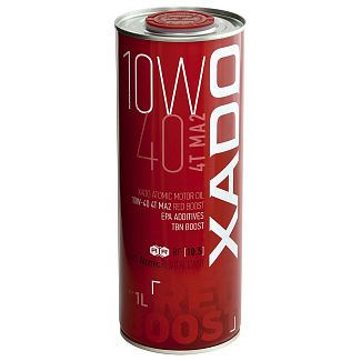 Олія моторна 4T MA2 RED BOOST 1л 10W-40 4-х тактне XADO