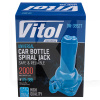 Домкрат механический бутылочный до 2т (180мм-385мм) телескопический VITOL (DM-3852T-VITOL)