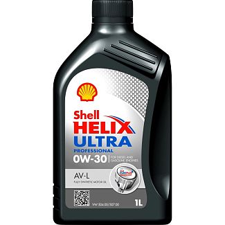 Масло моторне синтетичне 1л 0W-30 Helix Ultra Professional AV-L SHELL