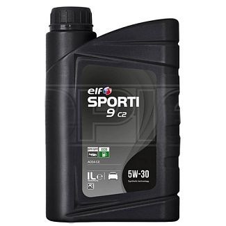 Масло моторное синтетическое 1л 5W-30 Sporti 9 C2 ELF