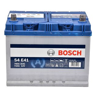 Аккумулятор автомобильный S4 E41 72Ач 760А "+" справа Bosch