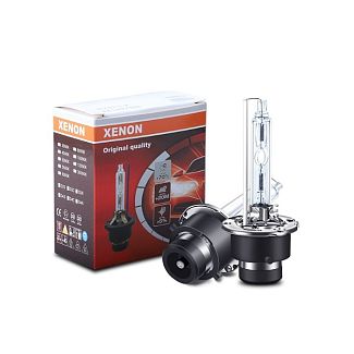 Ксеноновая лампа D2S 35W 85V 5500K 2шт. Super Vision +70% 