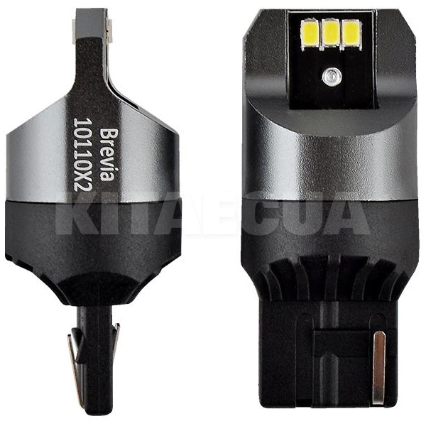 LED лампа для авто Power W3x16d 6000K (комплект) BREVIA (10110X2)