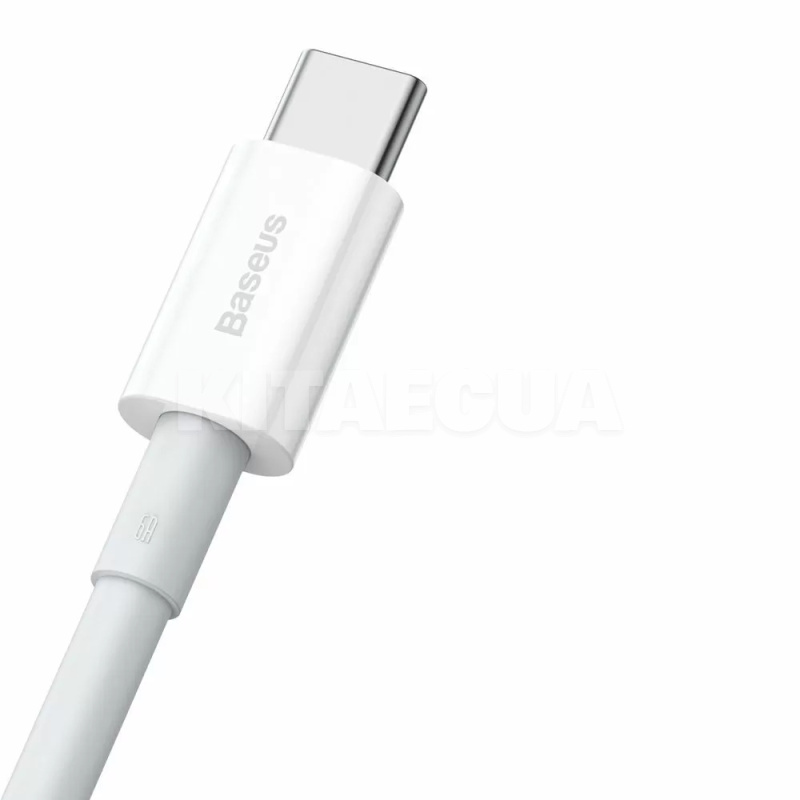 Кабель USB Type-C Superior Series Fast Charging 66W 1м білий BASEUS (CATYS-02) - 4