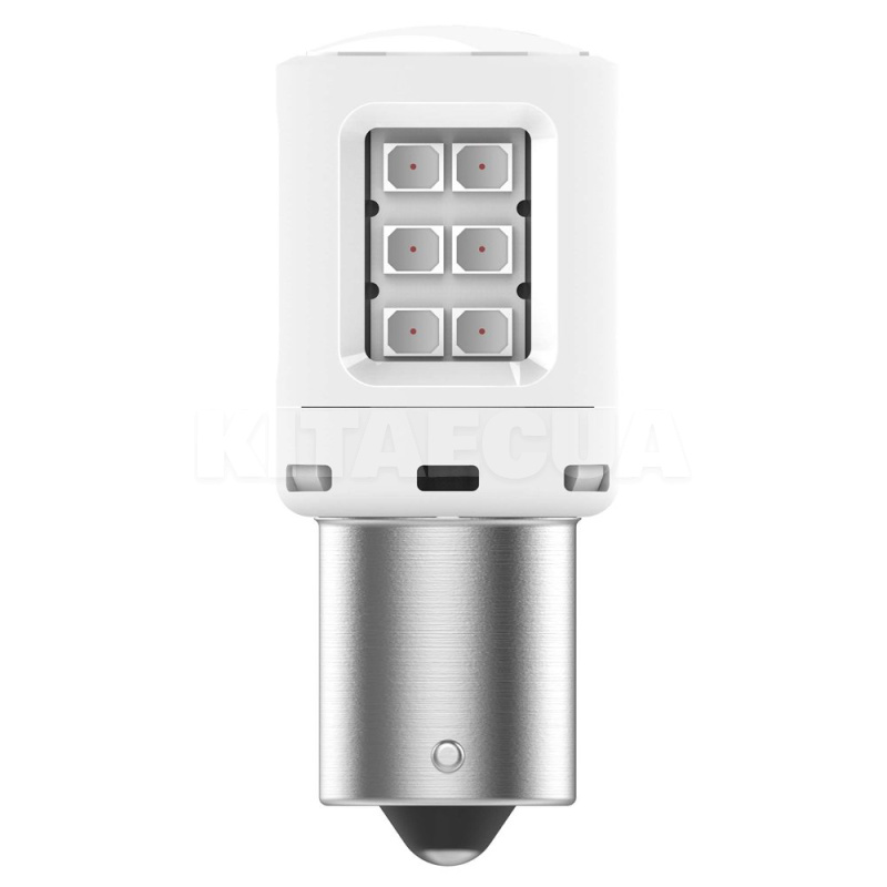 LED лампа для авто Ultinon BA15s 2W 1300K red (комплект) PHILIPS (11498ULRX2) - 2