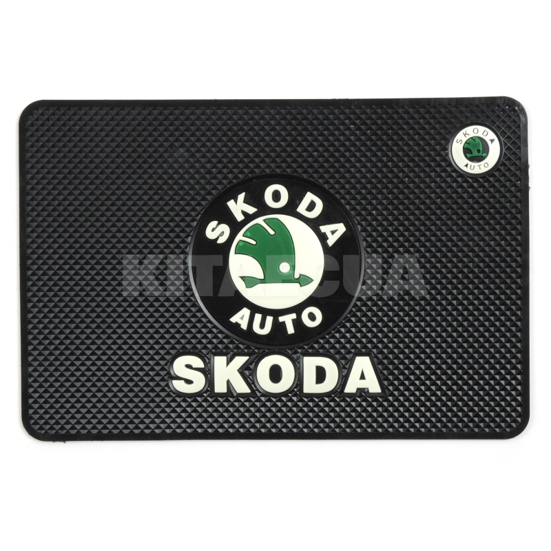 Коврик антискользящий на торпедо Skoda 200х130мм (2132)