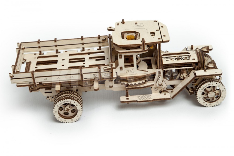 Механічна модель 3D пазл "Вантажівка UGM-11" UGEARS (70015) - 7