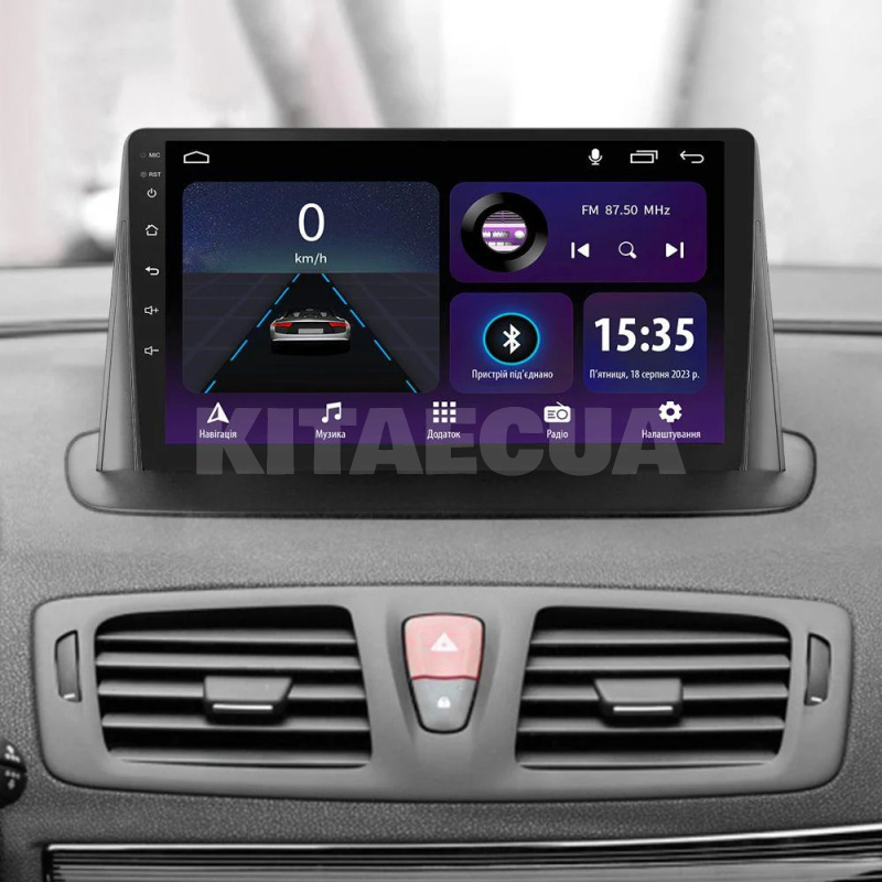 Штатна магнітола E9232 2+32 Gb 9" Renault Megane 3 2008-2014 SIGMA4car (42116) - 2