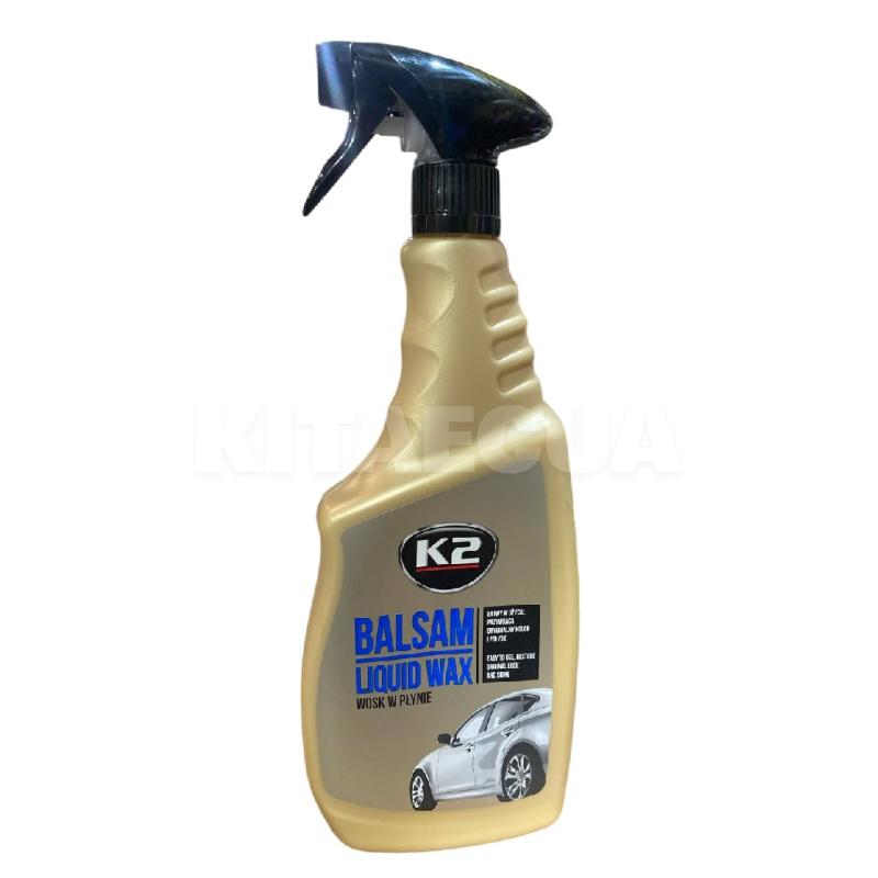 Жидкий полироль для лака с силиконом 700мл Balsam Quick Polish K2 (K010M)