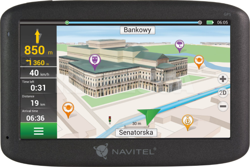 GPS Навигатор NAVITEL (F150) - 4