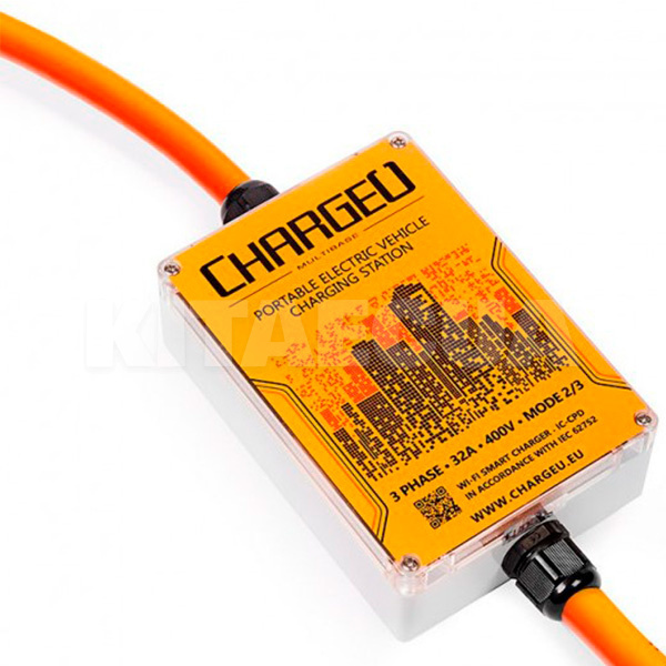 Зарядка для електромобіля GB/T AC 22 кВт 32A 3-фази Multibase ChargeU (CS-AG313) - 7