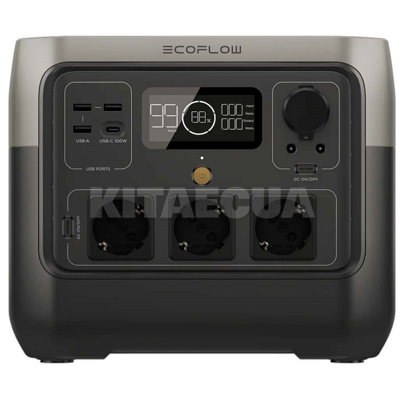 Портативна зарядна станція 768 Втч River 2 Pro EU ECOFLOW (ZMR620-B-EU)