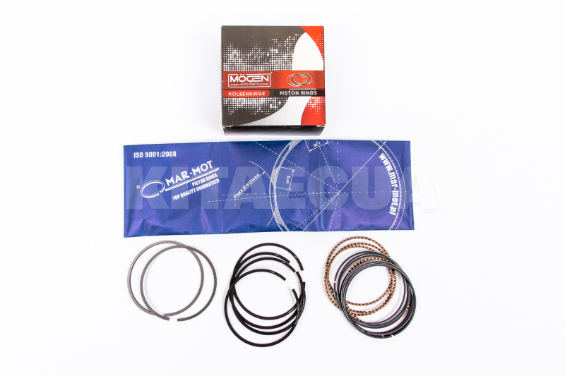 Кольца поршневые STD 1.6L MOGEN на Chery AMULET (480EF-1004030) - 2
