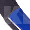 Чехол на руль L (39-41 см) чёрно-синий искусственная кожа VITOL (JU 080204BL L)