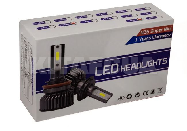 LED лампа для авто HB4 P22d 30W 6000K HeadLight (00-00017228)