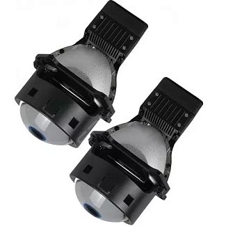 BI LED линзы в фары ULTIMATE U8 3'' 90/100W 5500K AMS