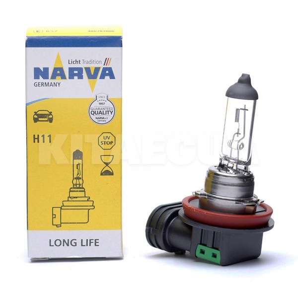 Галогенная лампа H11 55W 12V Long Life NARVA (48078)