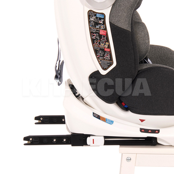 Автокрісло дитяче Pegasus Isofix Light&Dark Grey 0-36 кг Lorelli (10071462102) - 8