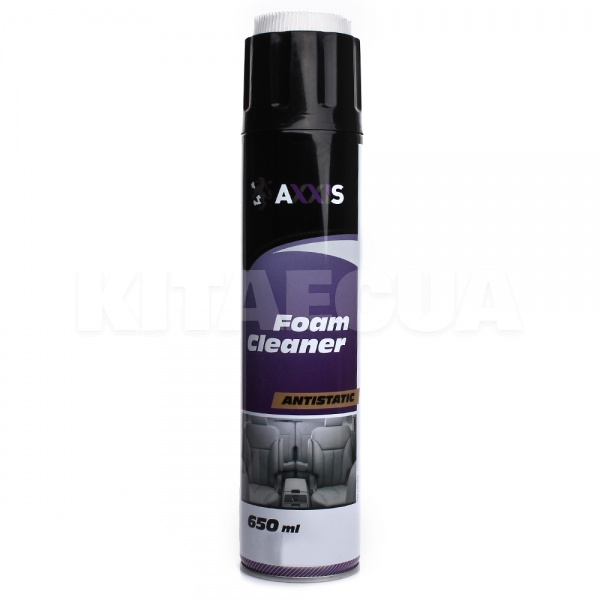 Очищувач оббивки салону 600мл пінний Foam Cleaner AXXIS (G-5014-600)