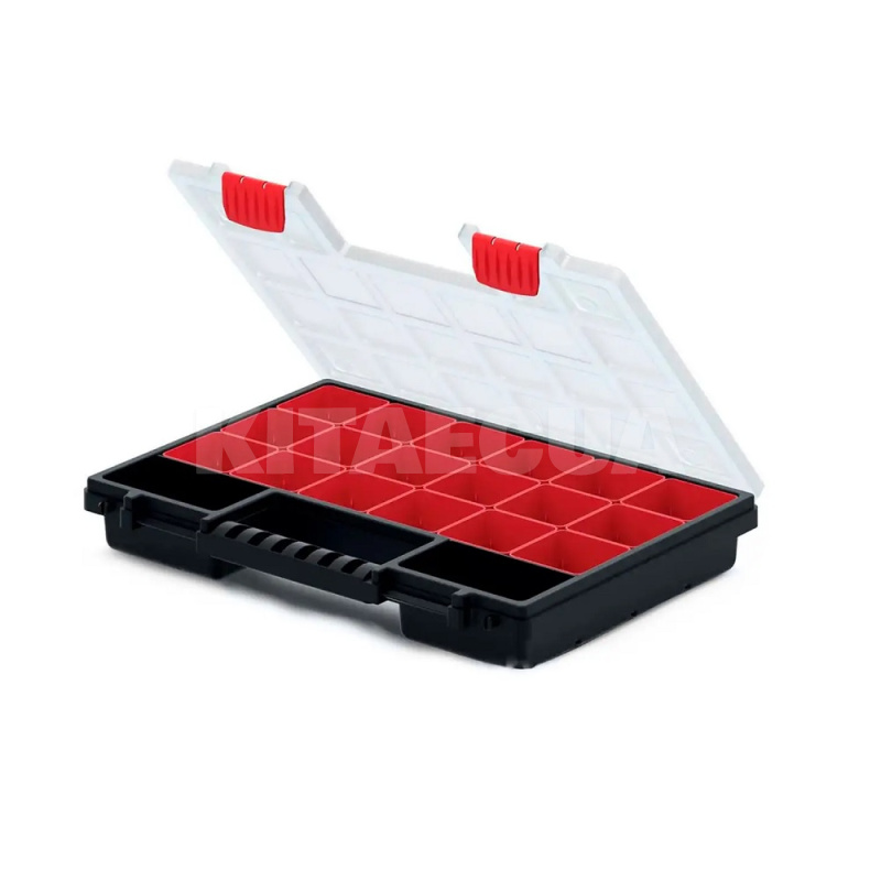 Органайзер пластиковый 344х249х50 мм c регулируемыми комби-секциями (20 отсеков) HAISSER (122163) - 2