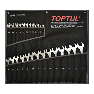 Набор ключей комбинированных 26 предметов 6-32 мм Hi-Performance TOPTUL