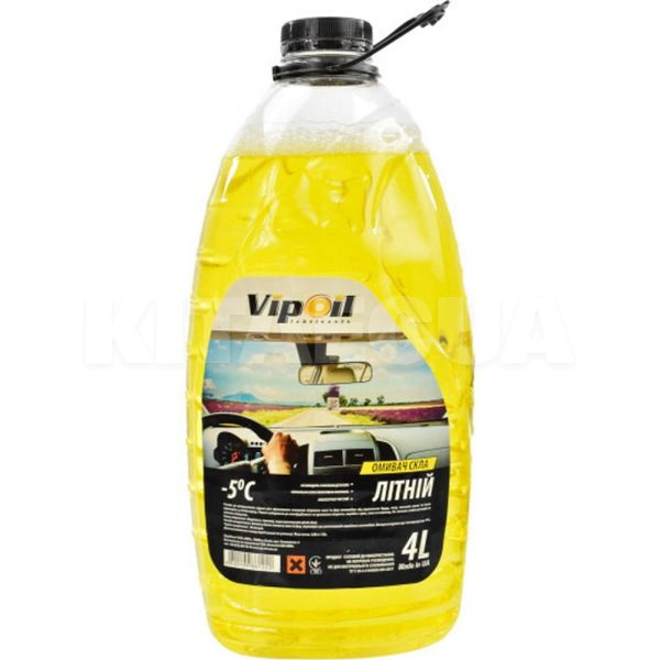 Омивач літній 4л "диня" -5°С VipOil (0359866)