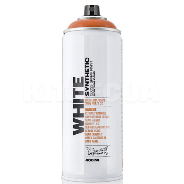 Краска декоративная синтетическая 400мл 2080 "закат" оранжевая White MONTANA (280115-MONTANA)