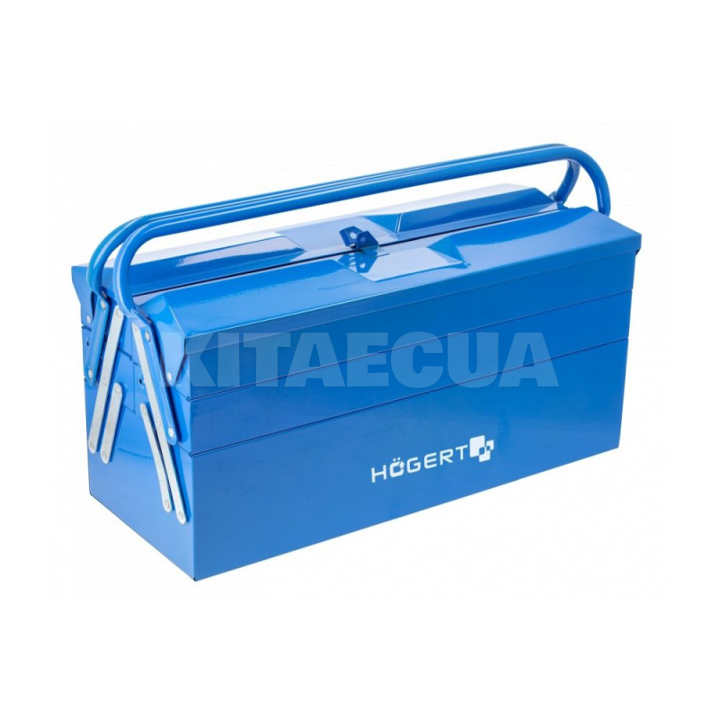 Ящик для інструменту металевий 550 х 205 х 295 мм (5 секцій) HOGERT (HT7G072)