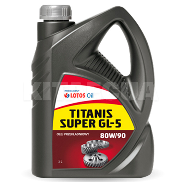 Масло трансмиссионное миниральное 5л 80W-90 TITANIS SUPER LOTOS (WK-K500F40-0H0)