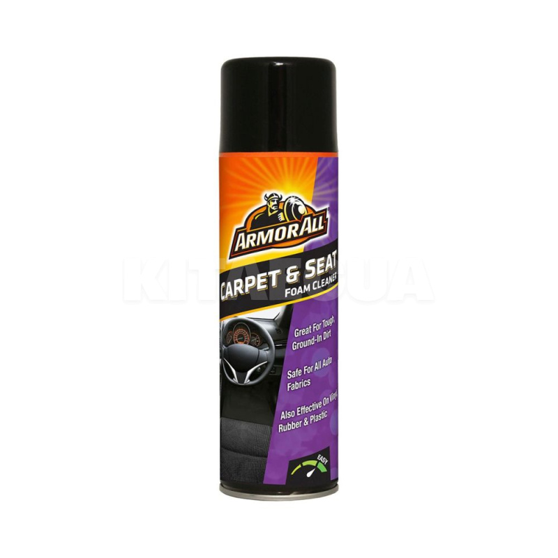 Очищувач оббивки салону 500мл пінний Carpet & Seat Foam Cleaner Armor All (E301929900)