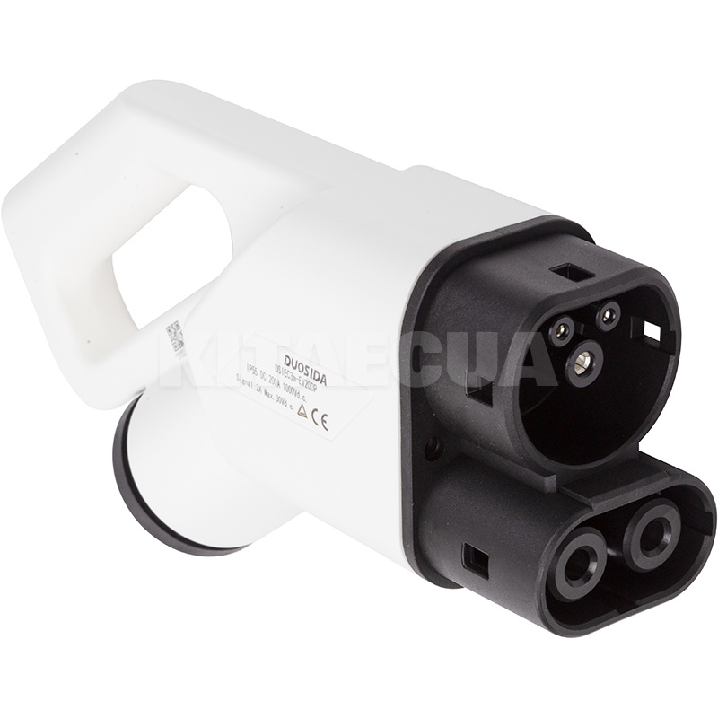 Коннектор для зарядки электромобиля 200А CCS Combo 2 трехфазный Duosida (EV200399)